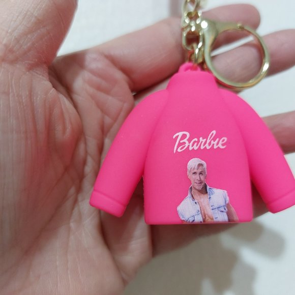 Barbie Nice Outfit Keychain or Handbag Charm Accessory 2 Colors to Choose - Picture 2 of 10